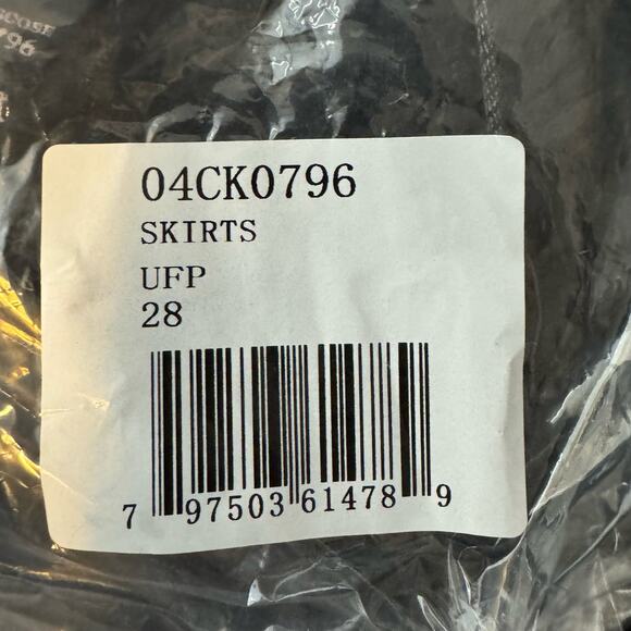 Blank NYC Leather and Denim Patchwork High-Rise Miniskirt Black NWT Size 28 - Picture 8 of 10